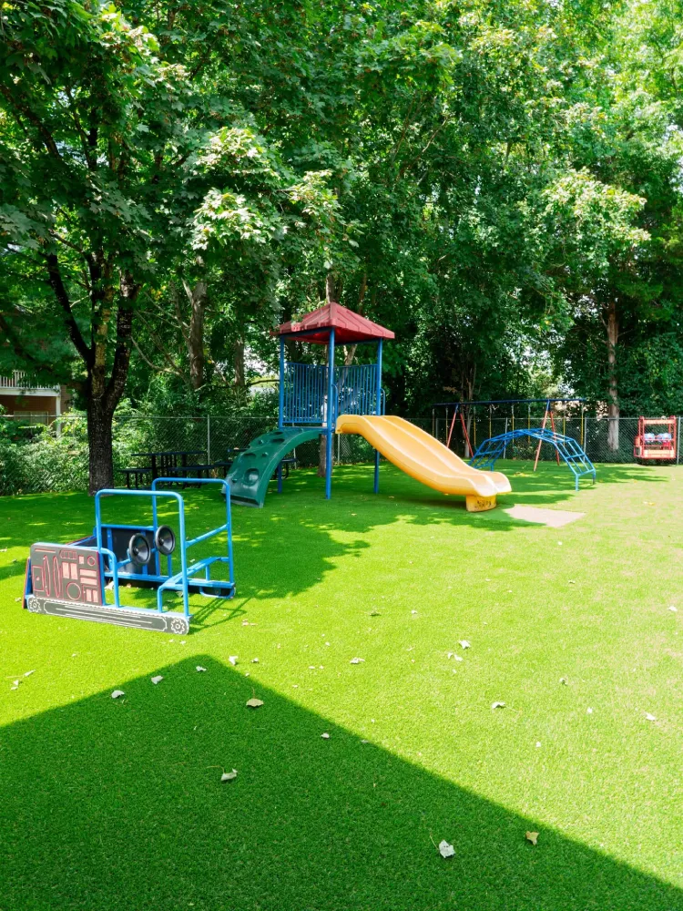 playground turf installation