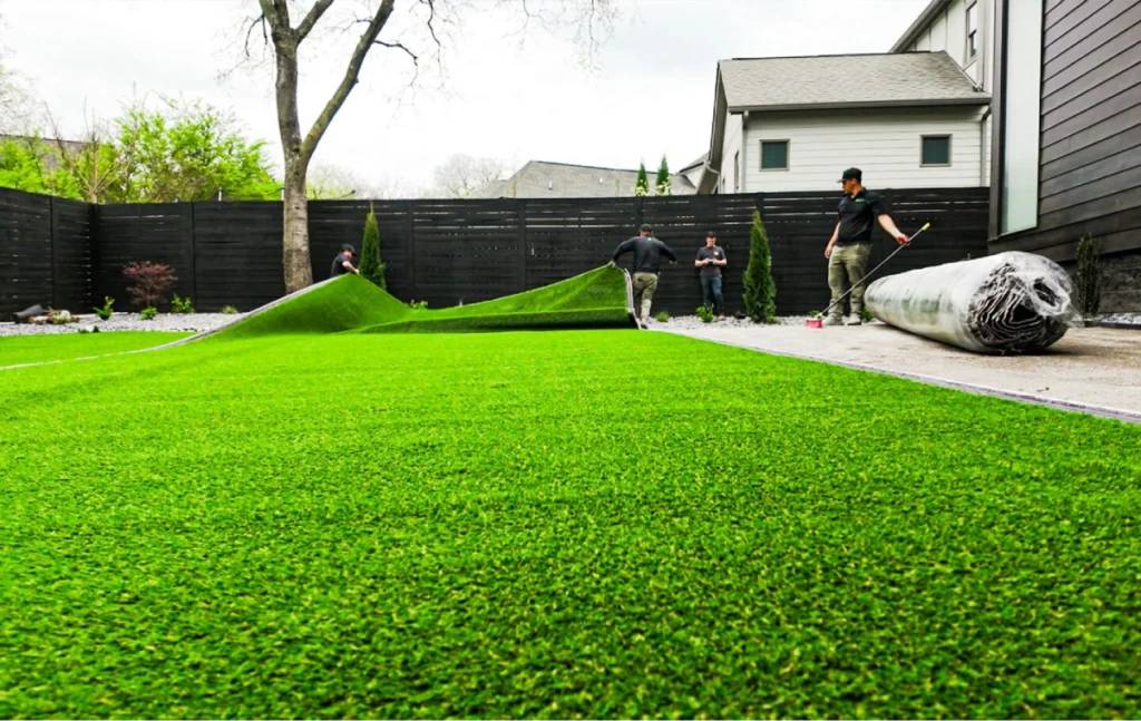 Artificial Turf Installation in Brandon